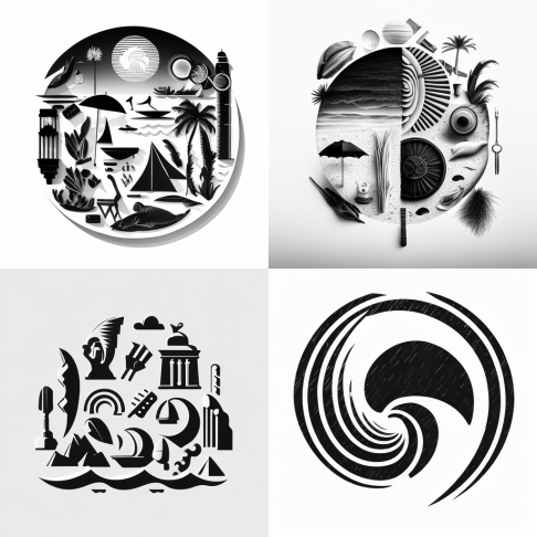 Black/White Modern Logo