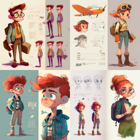 Pixar-Style Character Design