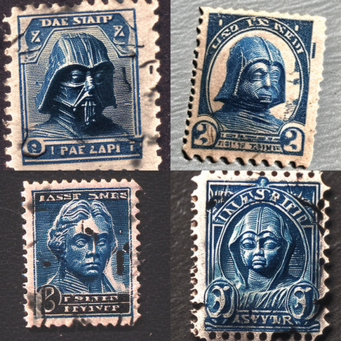 Vintage Us Postage Stamps